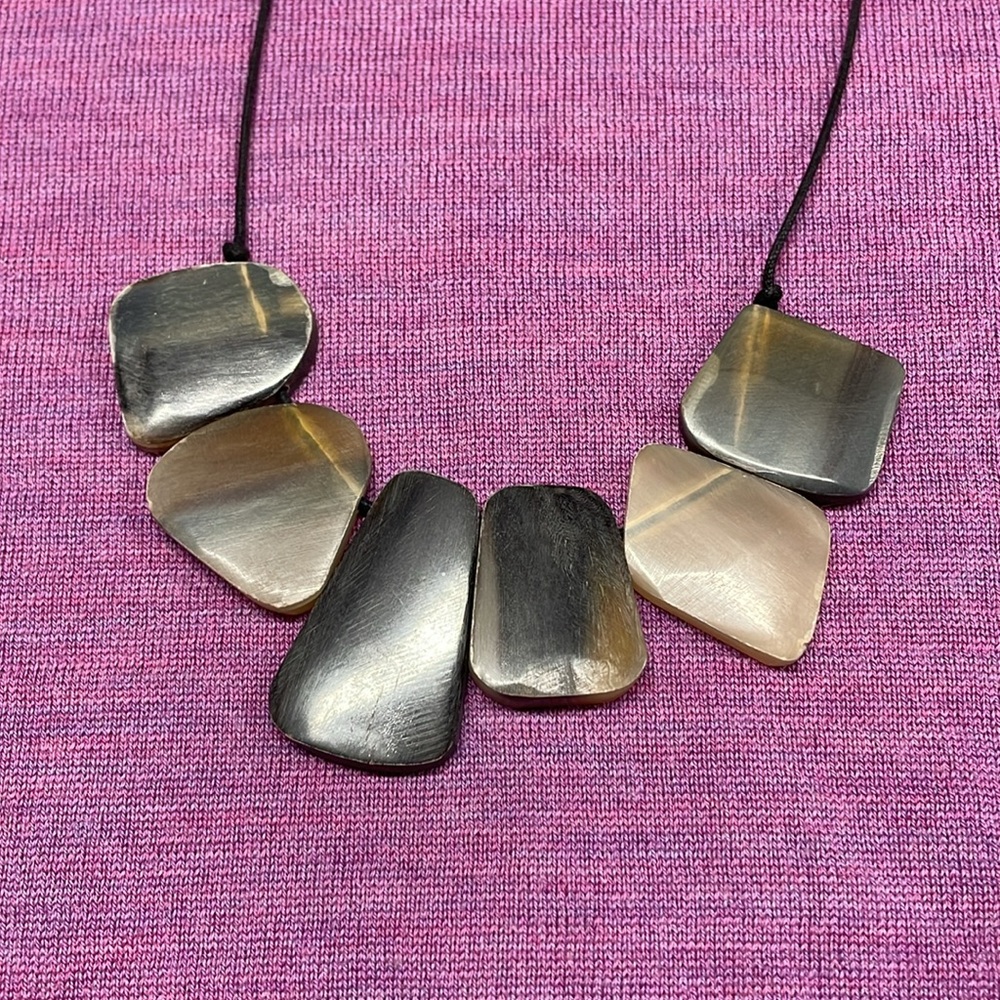 Hand Crafted Animal Horn Necklace